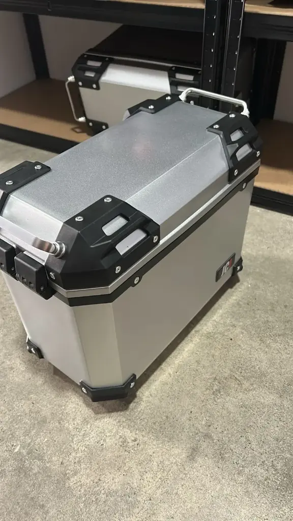 Alforja de Moto Cromada