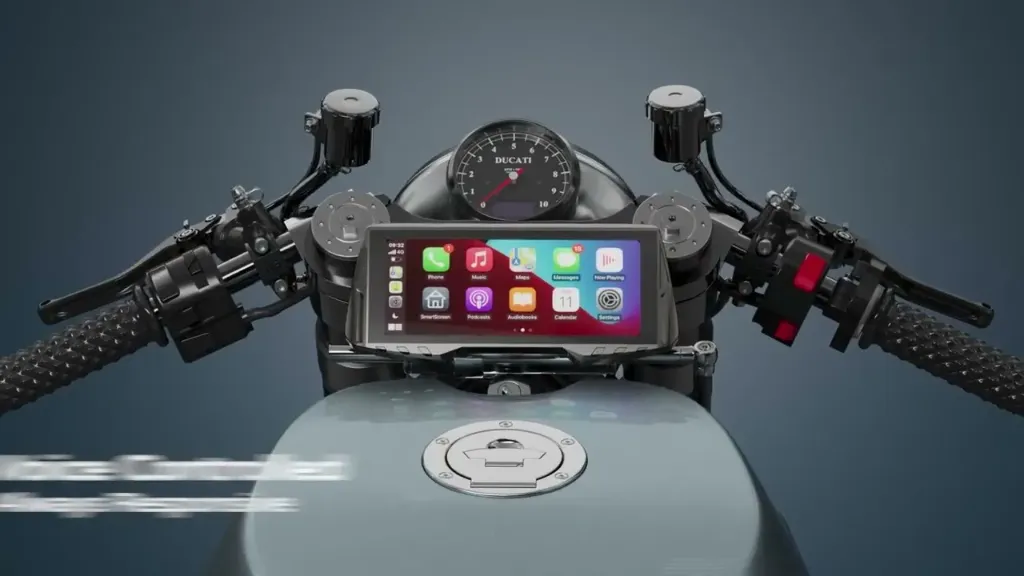 Car Play Moto 7" camaras y sensor de aire