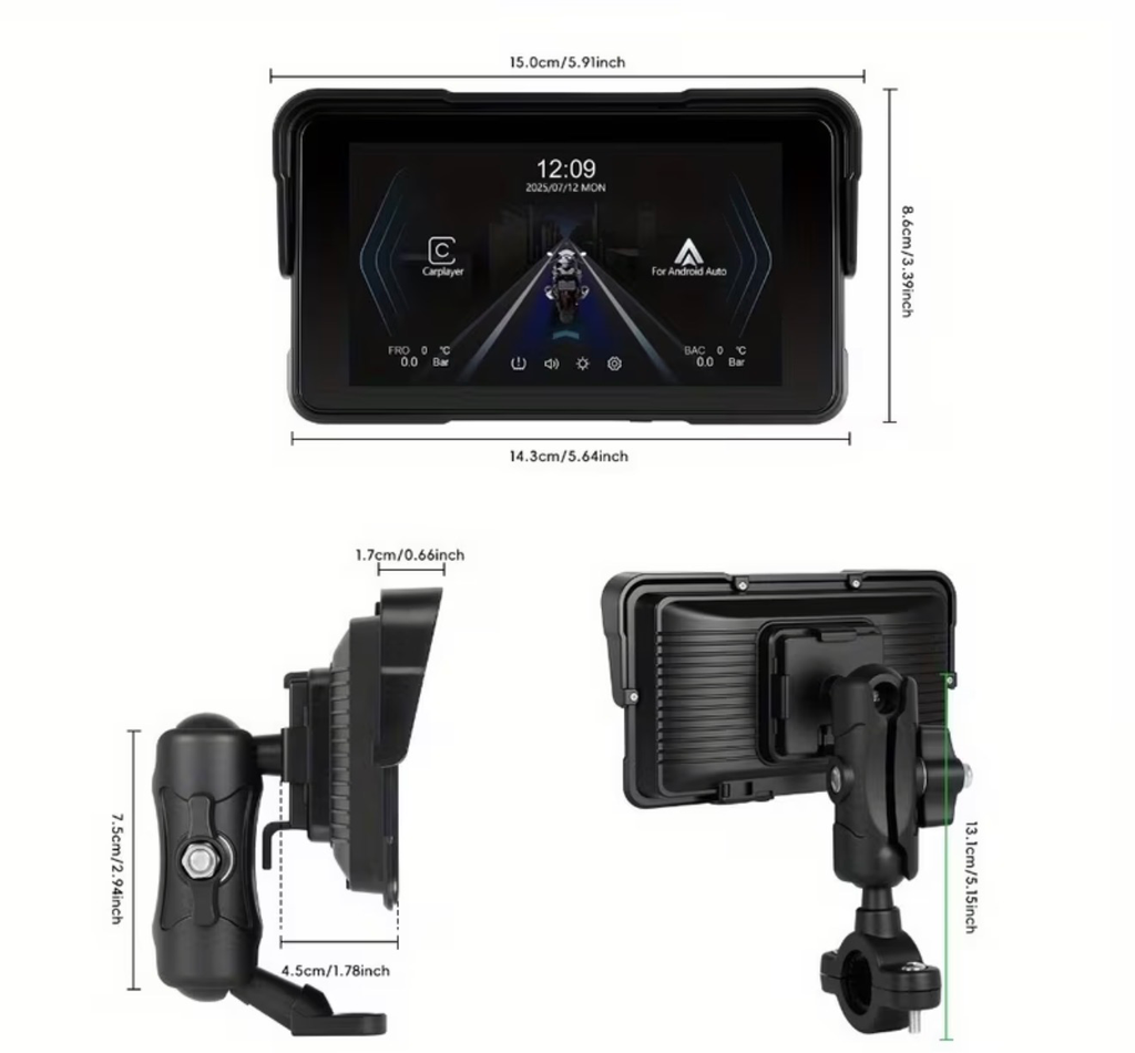 CarPlay 5 pulgadas 