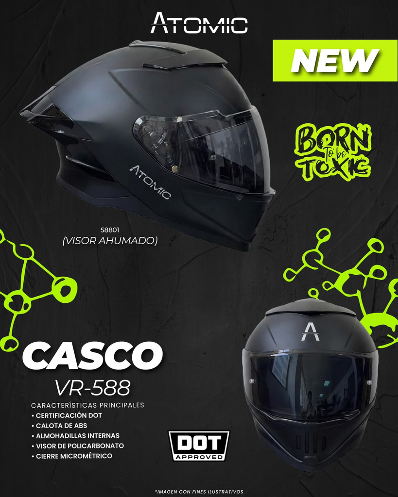 Casco Atomic 588